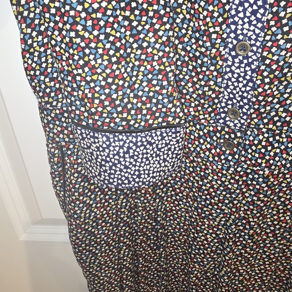 Anthropologie Jumpsuit - Multicolor Sz 6 Fun Preppy Classy Tailored Cuffed Work - Picture 7 of 10
